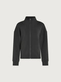 Tayah Zip-Through Sweat - Dark Resin Green