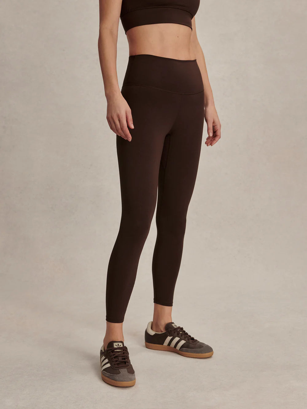 FreeSoft High-Rise 7/8 Legging - Coffee Bean