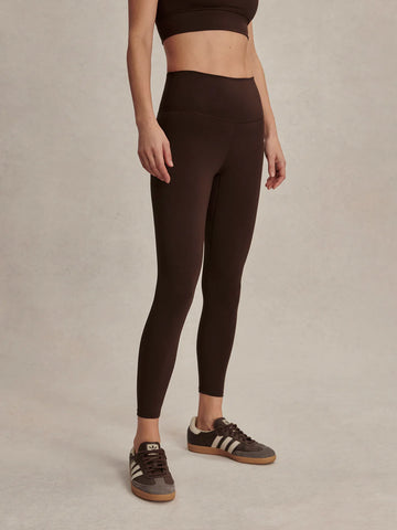 FreeSoft High Rise 7/8 Legging - Coffee Bean