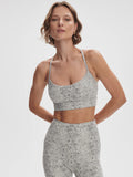Move Irena Bra - Ivory Textured Snake