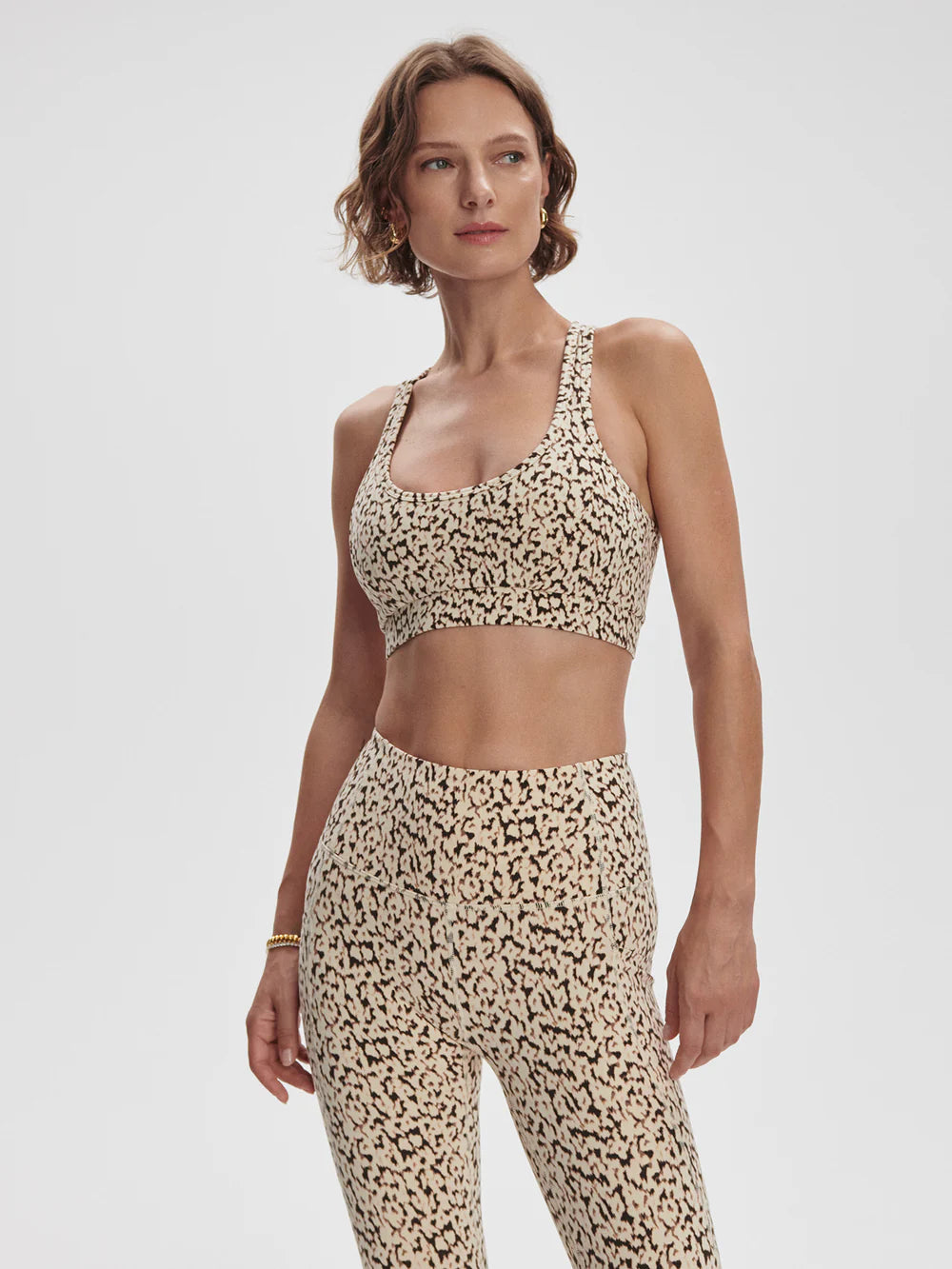 Move Selma Bra - Almond Abstract Leopard