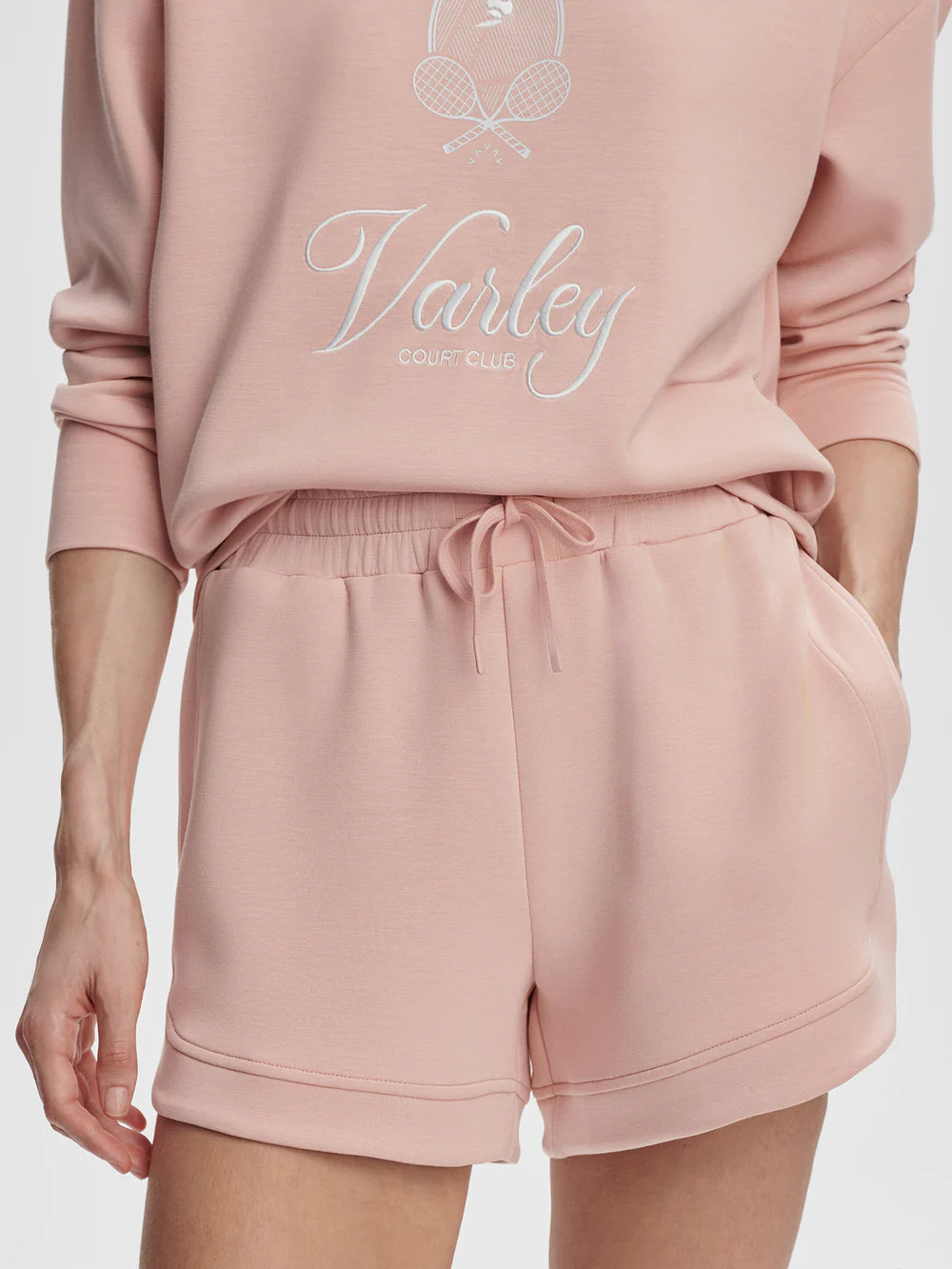 Ollie High Rise Short - Dusty Pink