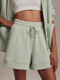 Barnes High-Rise Short - Aqua Foam