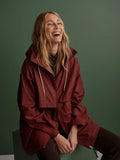 Alyssa Rain Jacket - Andorra Brown