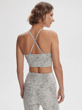 Move Irena Bra - Ivory Textured Snake