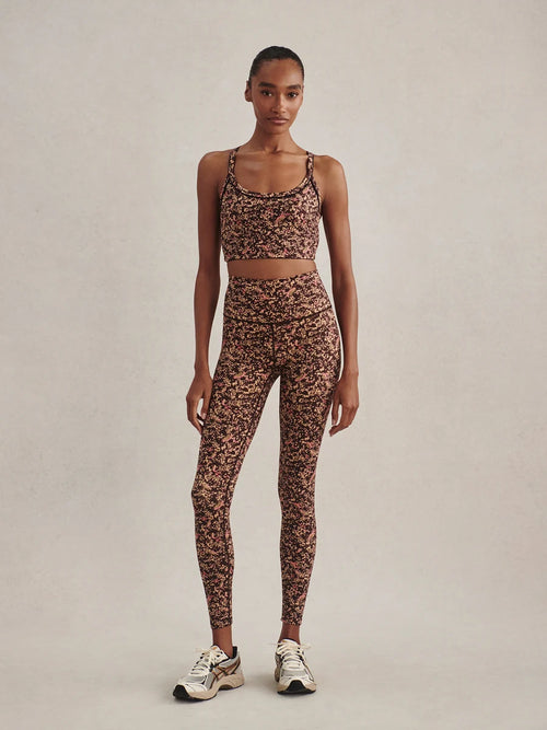 FreeSoft High-Rise Legging - Pressed Flower