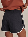 Marty Active Short - Navy Marl