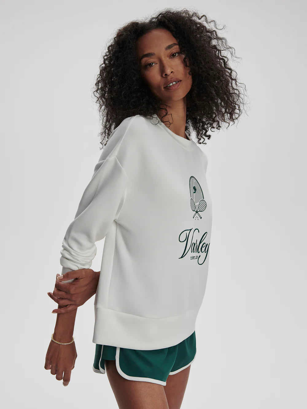 Rasco Namesake Sweat - White/Forest