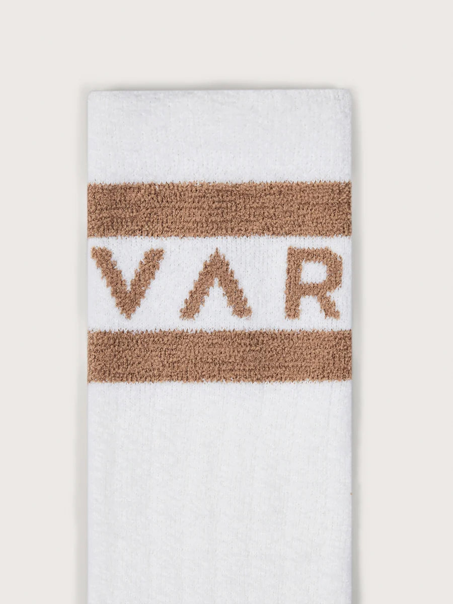 Spencer Sock - Egret/Golden Bronze