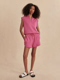 Ollie High Rise Short - Ibis Rose