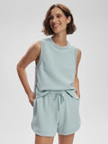 Ollie High Rise Short - Ether Blue