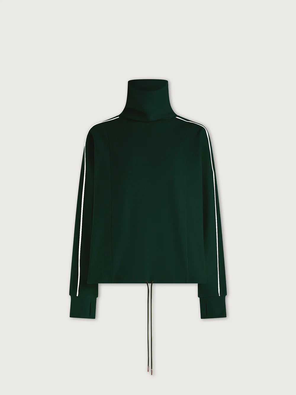 Ariana High-Neck Sweat - Pine Grove/Cement