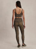 FreeSoft High Rise Legging - Prairie Sand Cheetah