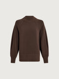 Loxley Raglan Boyfriend Sweat - Coffee Bean Marl