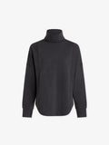 Rainer Roll Neck Jumper - Black Marl