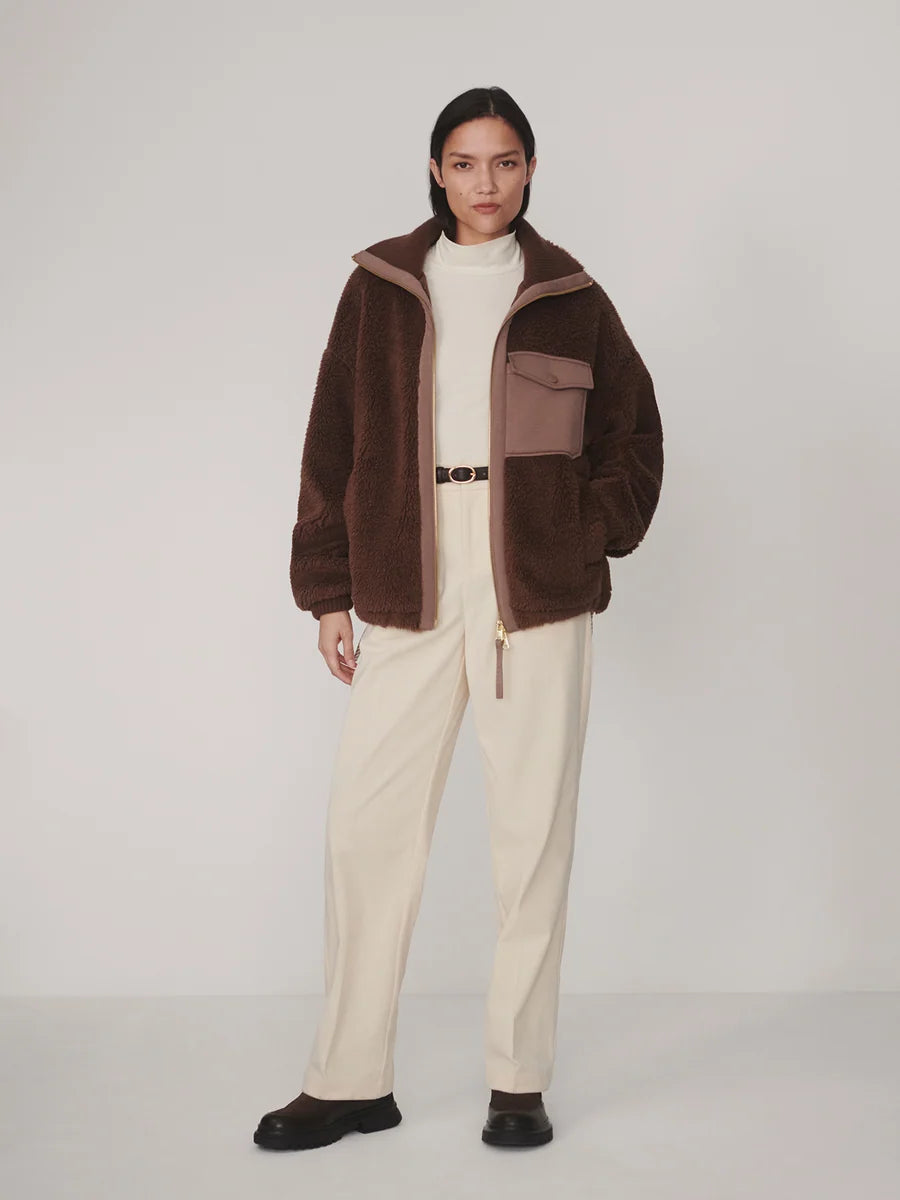 Lowell Sherpa Jacket - Carafe