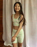 Kids Crop Top - Flora