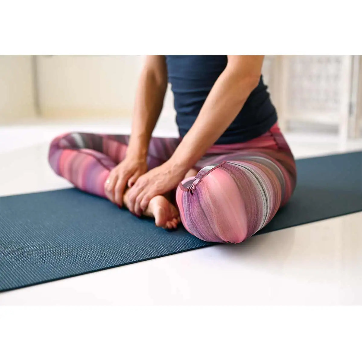 Love Yoga Mat - Dark Blue