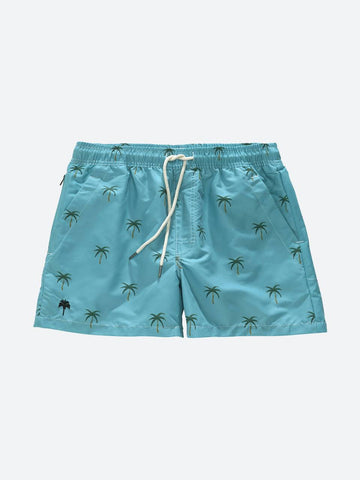 Swim Shorts - Blue Palm