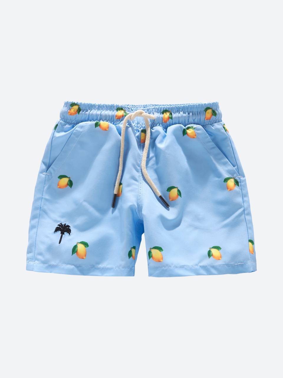 Kids Swim Shorts - Blue Lemon