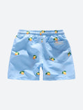 Kids Swim Shorts - Blue Lemon