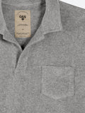 Terry Polo Shirt - Grey Melange