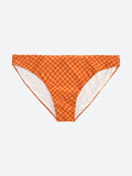 Sport Bikini Bottom - Orange Chess - M