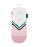 Classic Low Rise Grip Socks - Preppy Volley Point