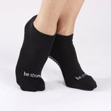Sticky Be Socks – Be Strong - Black