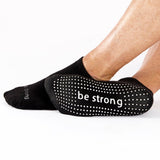 Sticky Be Men Socks - Be Strong - Black/Slate