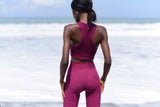 Euphoria Seamless Crop - Fig