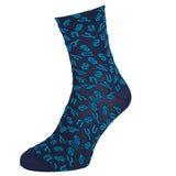 Cycling Socks - Navy/Ocean Green