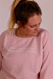 Yoga First Sweater - Pink