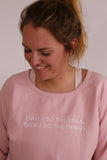 Yoga First Sweater - Pink