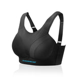 Easy-On Support Running Bra - Black