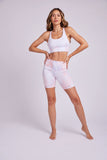 High Rise Mini Biker Short - Sunset Marble