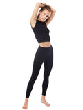 High Rise Full Length Legging - Black