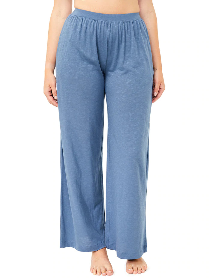 Extra Wide Pants - Blue Stone