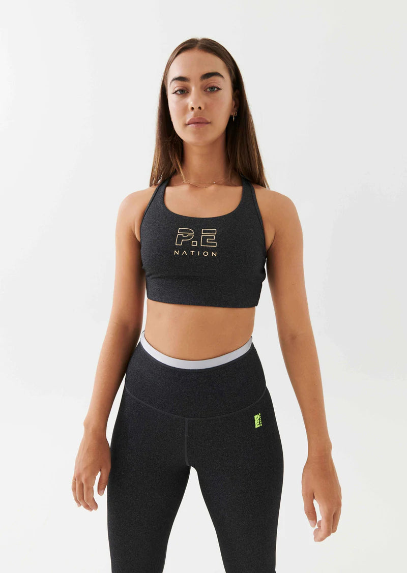 Reaction Sports Bra - Charcoal - L
