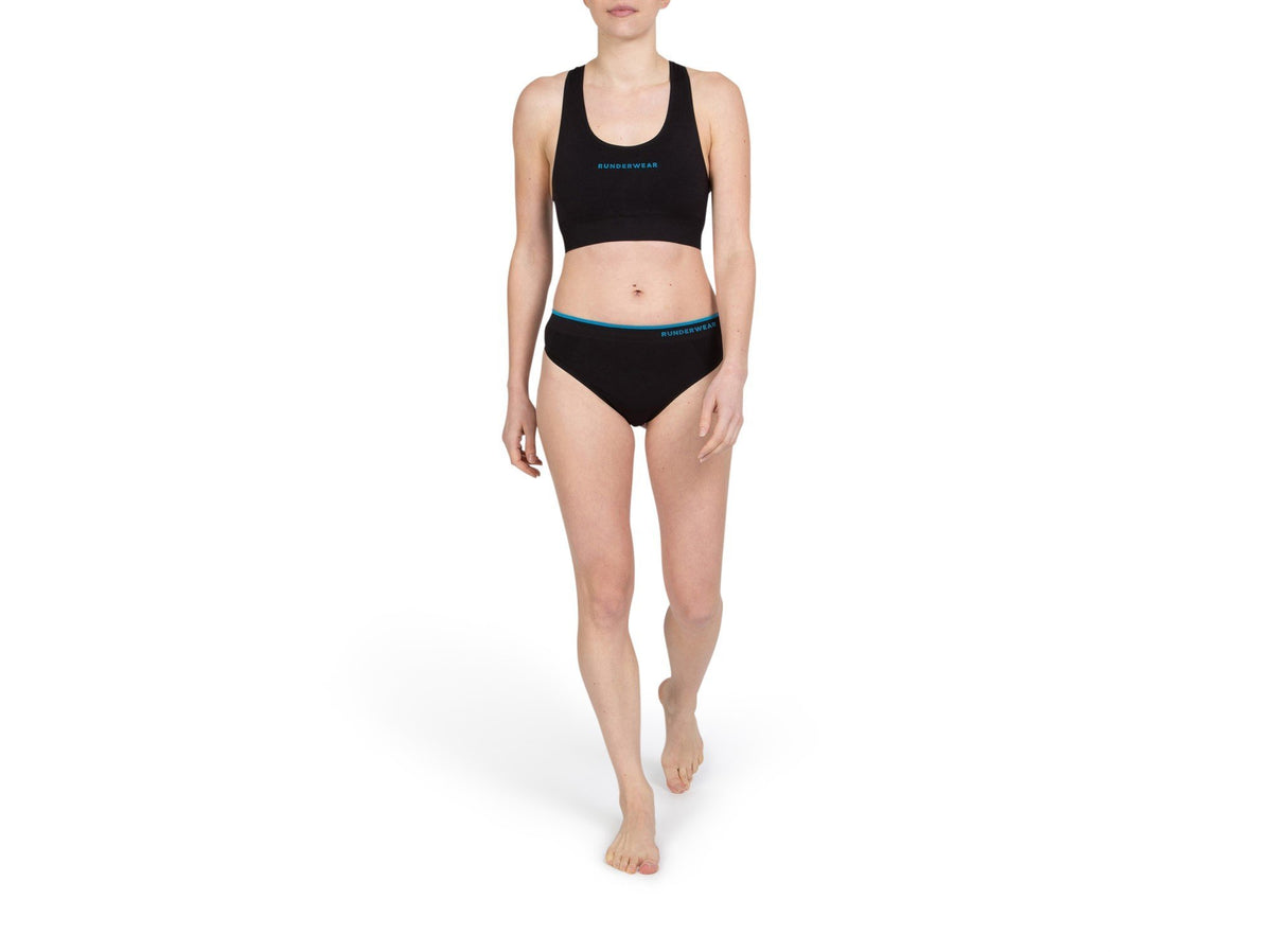 Women's Running G-String - Black