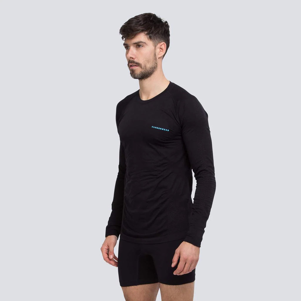 Men's Running Base Layer - Black