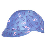 Cycling Cap - Navy/Light Blue/Pink