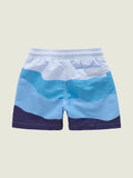 Kids Swim Shorts - Ice Wave