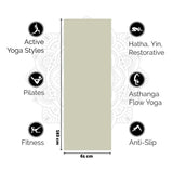 Love Yoga Mat Extra Thick - Sage Green