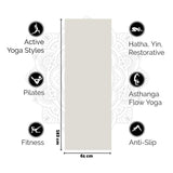 Love Yoga Mat Extra Thick - Sand