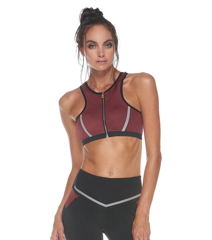 Super Nova Crop - Plum - L