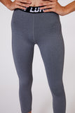 A-Game Logo 7/8 Legging - Grey - XS