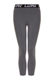 A-Game Logo 7/8 Legging - Grey - XS