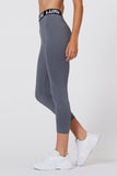 A-Game Logo 7/8 Legging - Grey - XS
