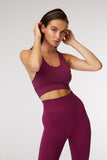 Euphoria Seamless Crop - Fig